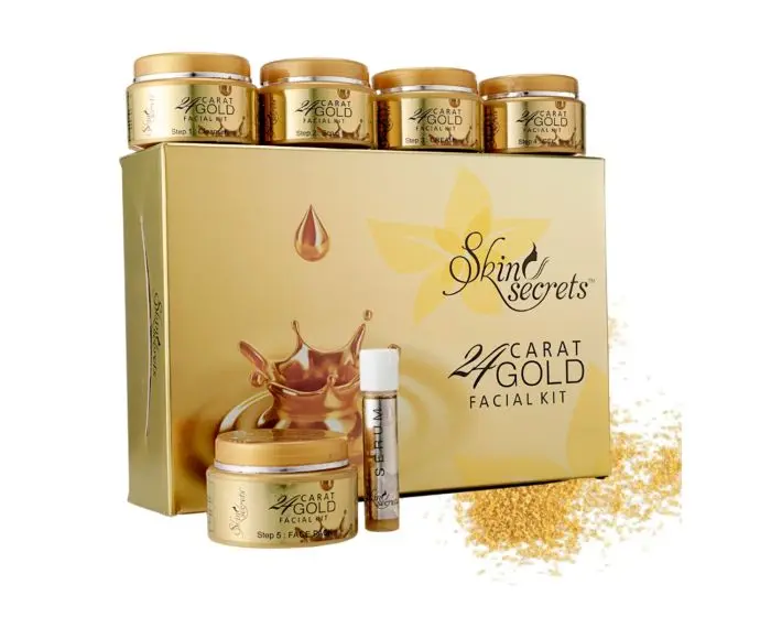 Skin Secrets 24 Carat Gold Facial Kit 310 gm