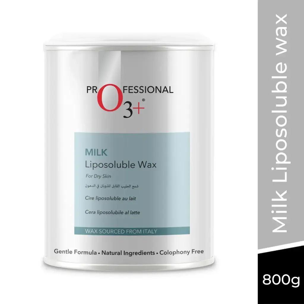 O3+ Milk Liposoluble Wax For Dry Skin Body Hair Removal With Natural Beeswax | 800g