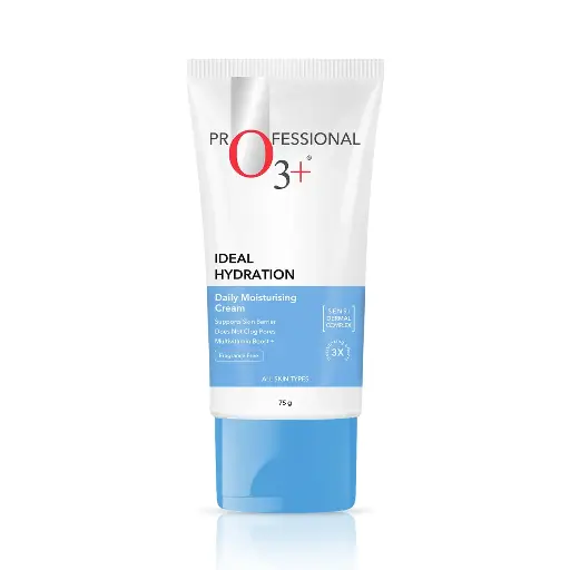 O3+ Ideal Hydration - Daily Moisturising Cream With Hyaluronic Acid For Barrier Repair | 75g