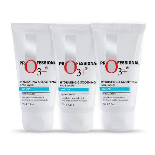 Hydrating & Soothing Face Wash Pack Of 3
