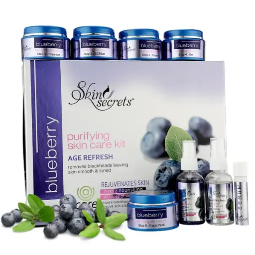 Skin Secrets Blueberry Facial Kit